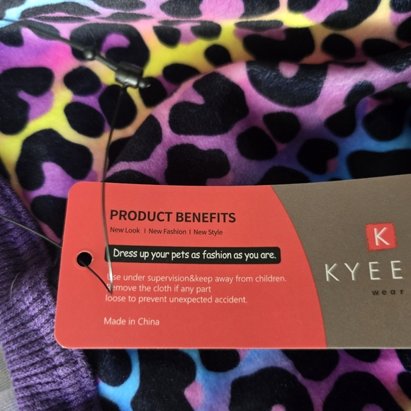 NWT Kyeese Leopard Doggie Pajamas XL - Picture 2 of 7